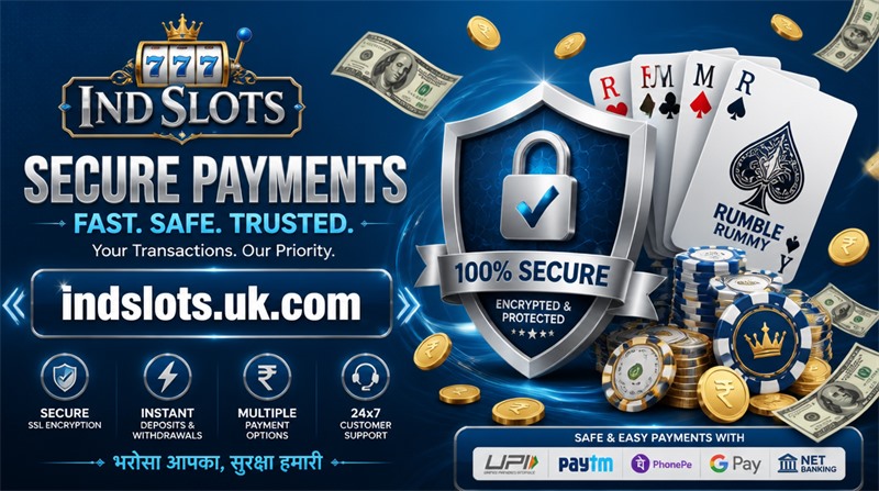 Secure_Payment_03 Ind Slots Deposit IND Slots guide